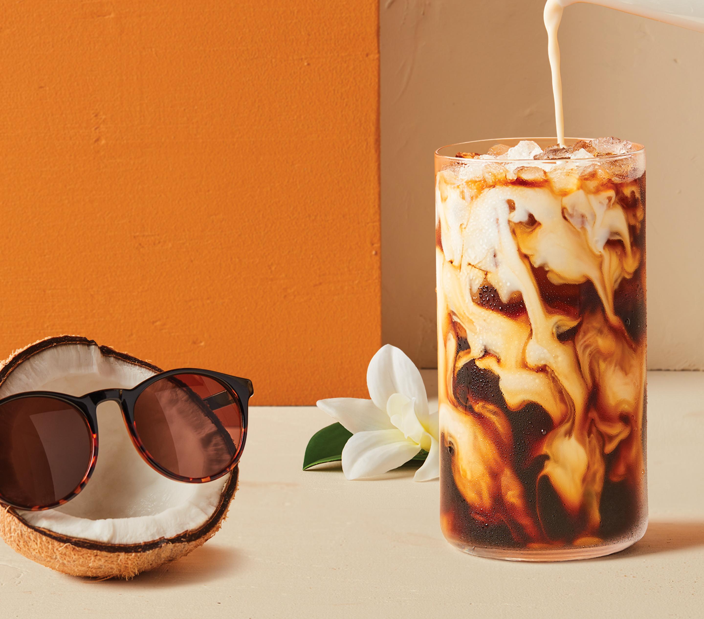 Vanilla Bean Cold Brew Coffee with Coconut Milk | The Coffee Bean & Tea