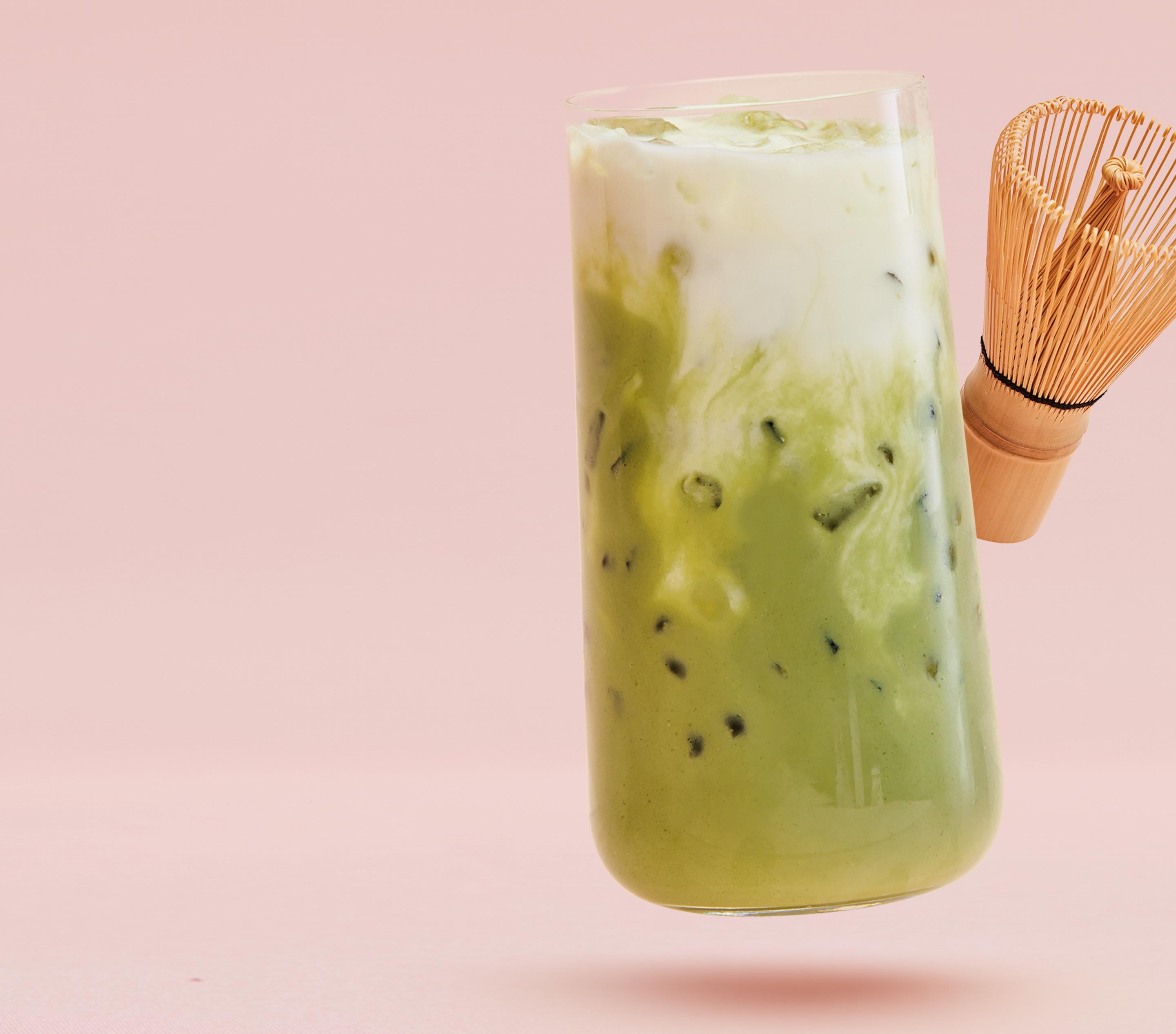 Lightened Iced Matcha Latte The Coffee Bean & Tea Leaf