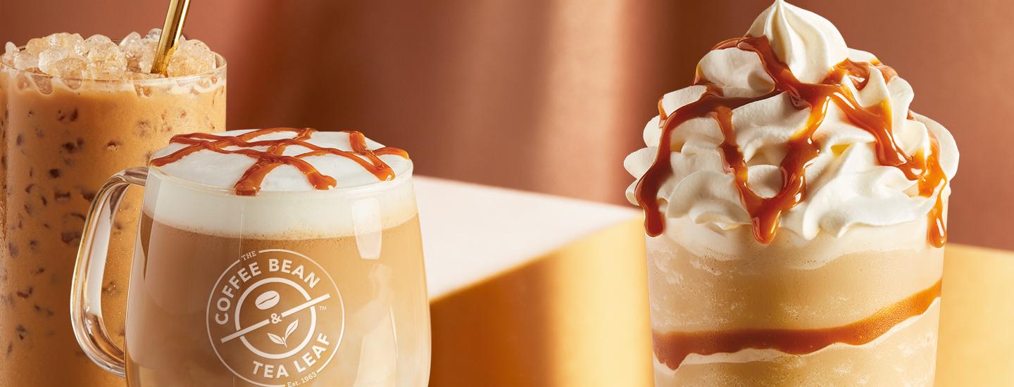 Dulce de Leche Lattes & Ice Blended drink