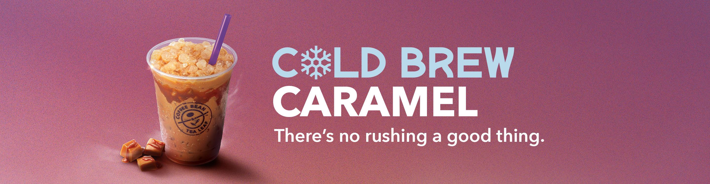 Caramel Cold Brew Latte